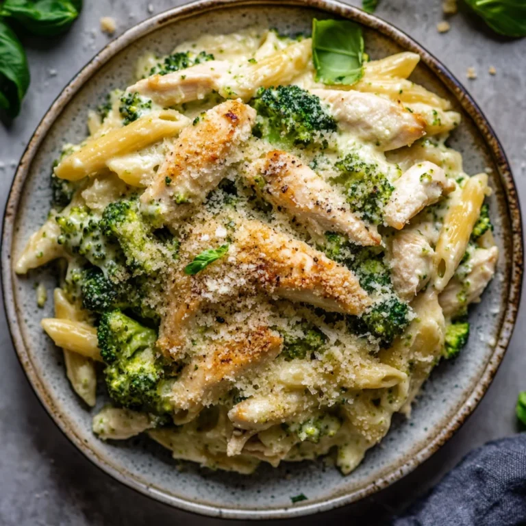 Creamy Pesto Chicken and Broccoli Pasta Bake: Cozy Comfort