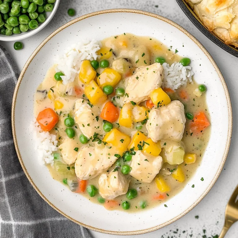 Crustless Chicken Pot Pie Recipe: Comfort Food Bliss