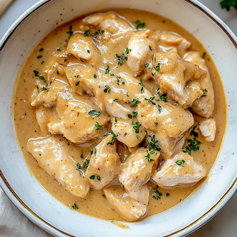 Easy Crockpot Chicken and Gravy: Comfort Food Bliss
