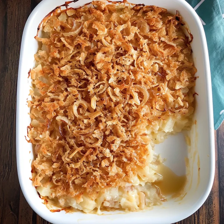 French Onion Funeral Potatoes: Comfort in Every Bite