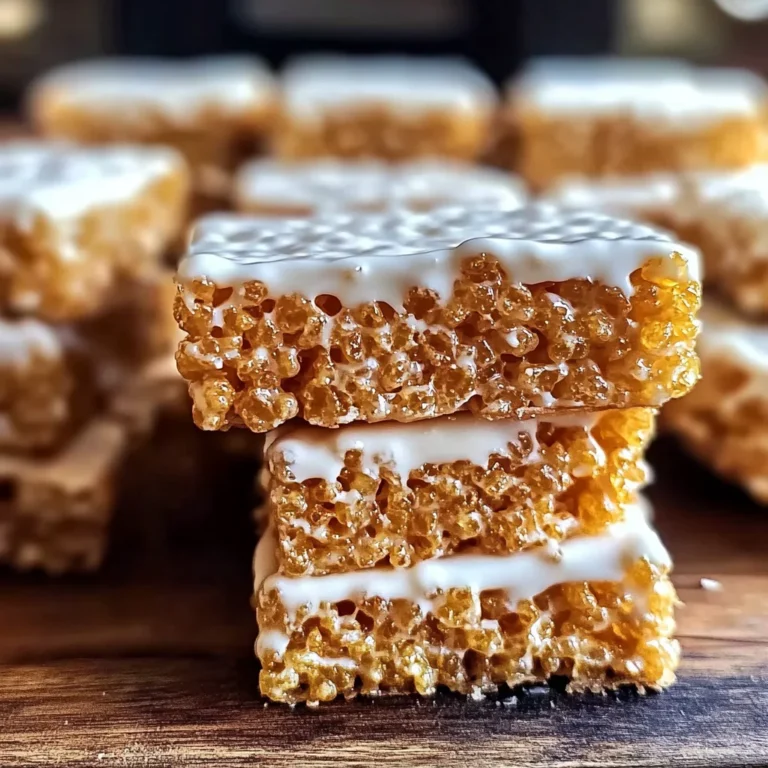 Gingerbread Rice Krispie Treats: A Festive Delight