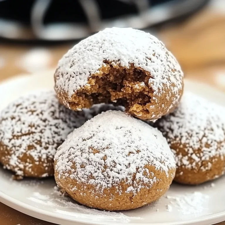 Gingerbread Snowball Cookies: A Festive Delight You’ll Love