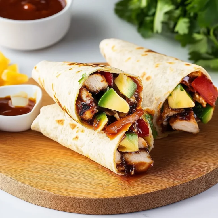 Hawaiian BBQ Chicken Wraps: A Flavor Explosion Awaits
