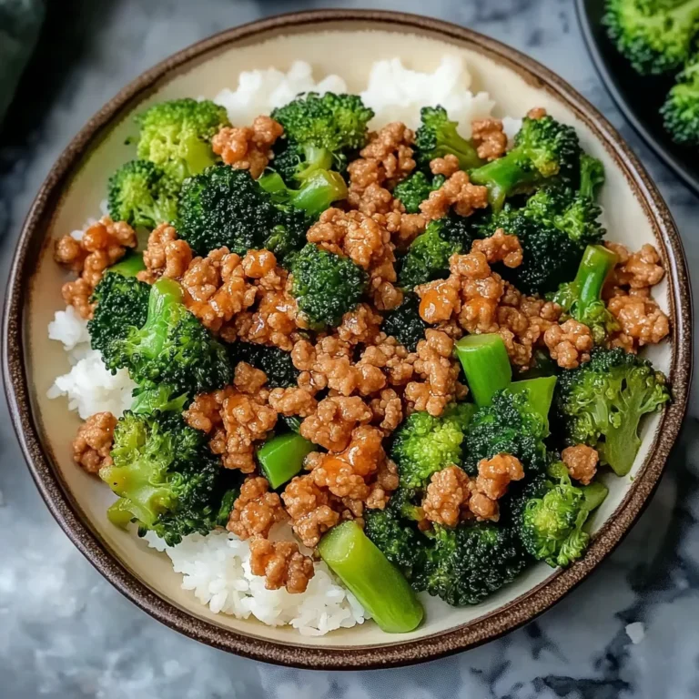 Honey Sriracha Ground Chicken and Broccoli: Spicy-Sweet D…