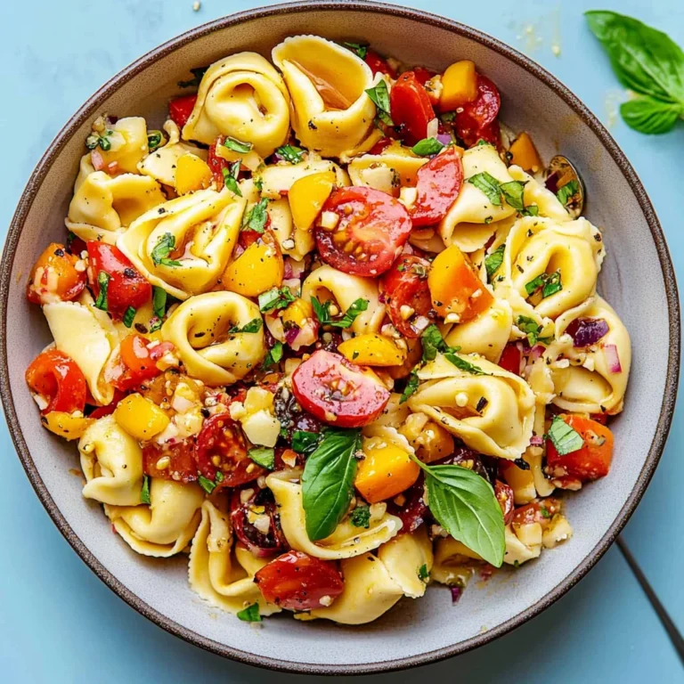 Hot Honey Tortellini Pasta Salad: Sweet and Spicy Delight