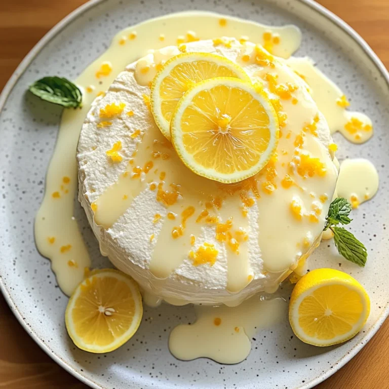 Italian Lemon Cream Cake: A Delightfully Indulgent Treat