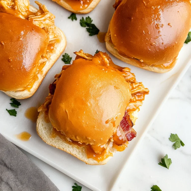 Maple Chicken Bacon Sliders: A Game Day Favorite!