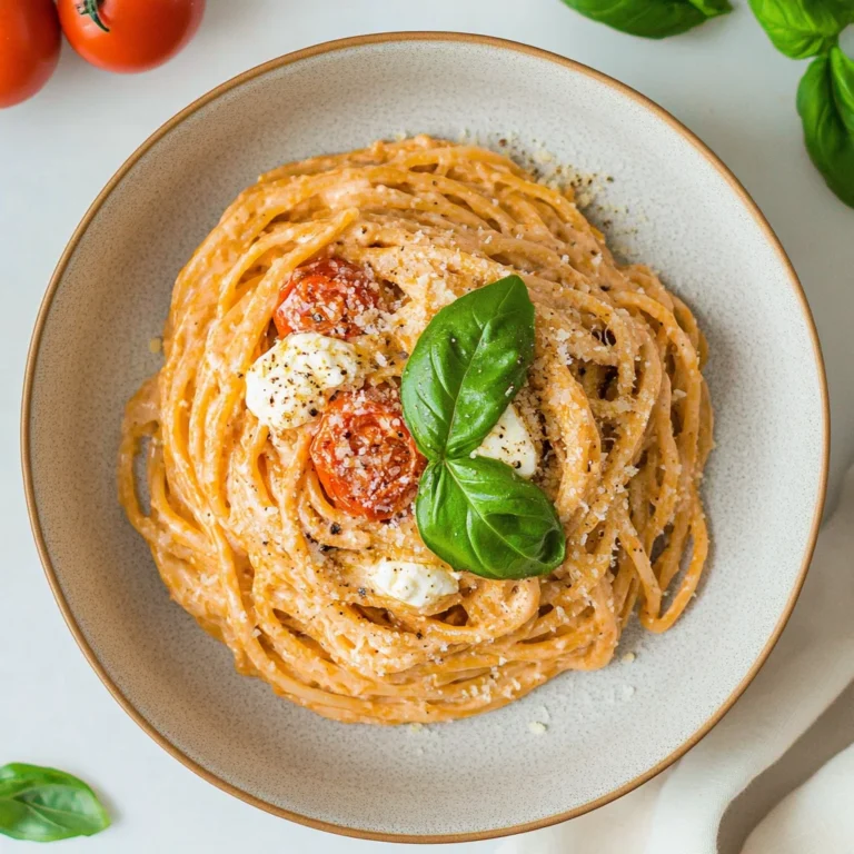 Roasted Tomato and Garlic Ricotta Pasta: Irresistibly Creamy