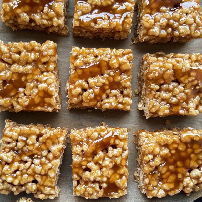 Salted Caramel Rice Krispie Treats: A Sweet & Salty Indul…