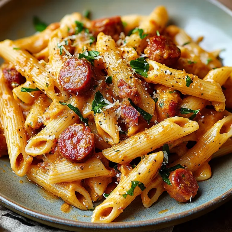 Spicy Cajun Pasta with Sausage: A Flavor Explosion
