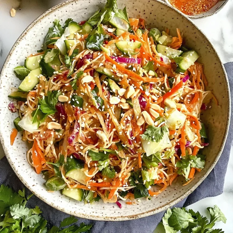 Spring Roll Salad with Spicy Ginger Dressing: An Incredib…