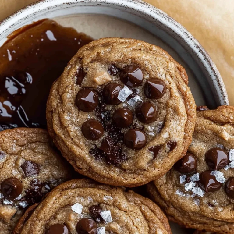 Thick Espresso Chocolate Chip Cookies: Decadent Delight