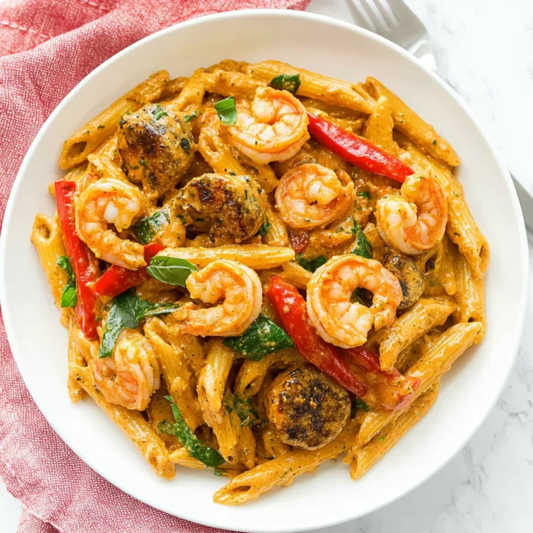 Creamy Jamaican Shrimp Rasta Pasta: A Tropical Delight