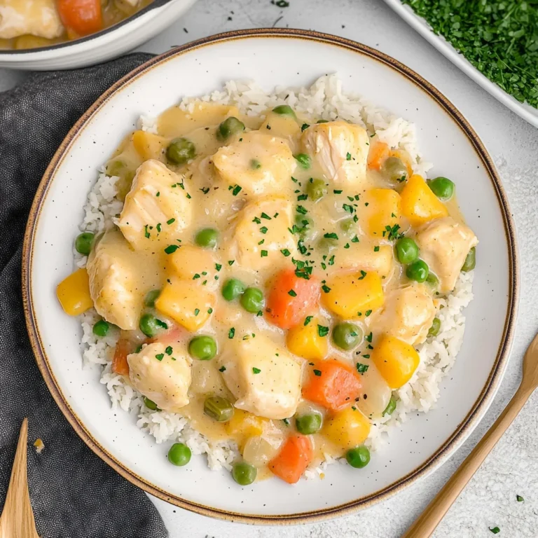 Crustless Chicken Pot Pie Recipe: Comforting and Easy Del…