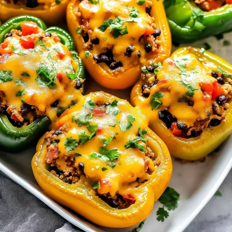Easy Taco Stuffed Peppers: A Flavorful Twist at Home