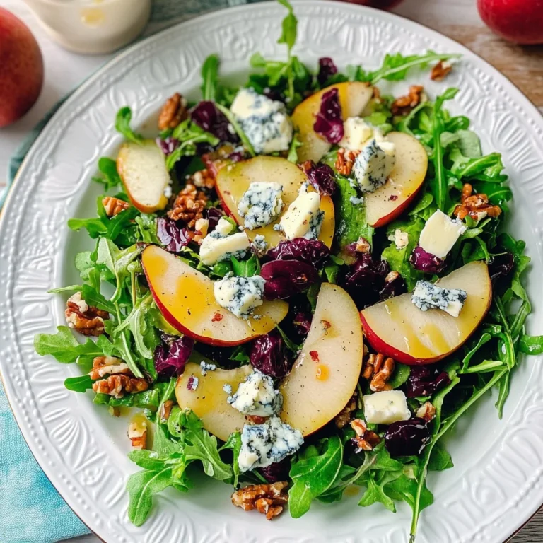 Pear Blue Cheese Salad: A Flavor Explosion Awaits!