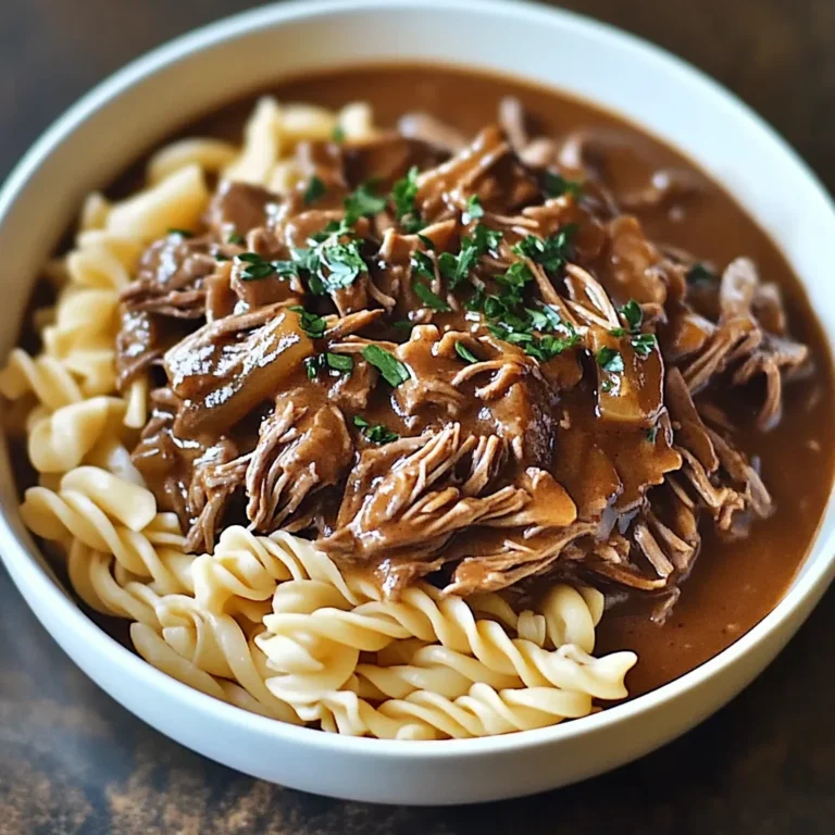Slow Cooker Beef & Noodles: Comforting & Savory Delight